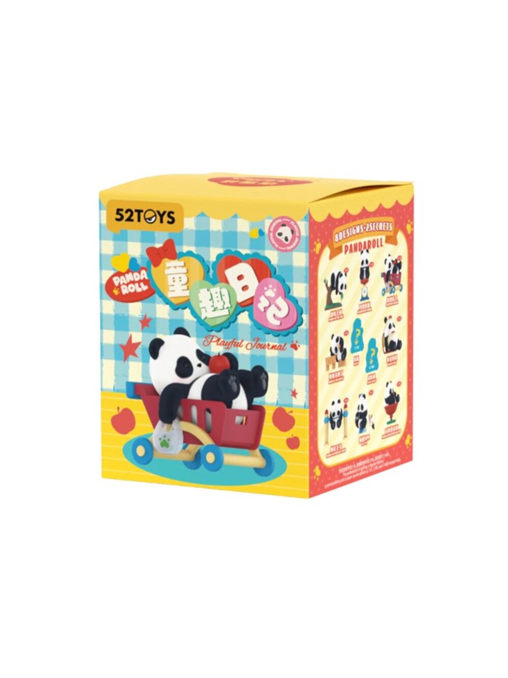 Panda Roll Playful Journal Series 52Toys Art Toy - Mystery Blind Box, New, 1 Box